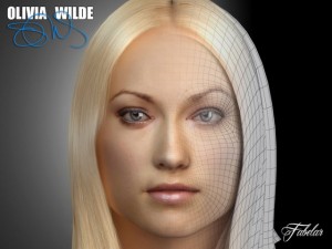 olivia wilde 3D Model
