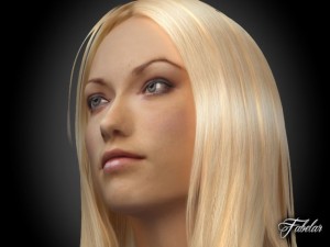 olivia wilde 3D Model