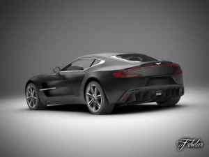 aston martin one77 3D Model