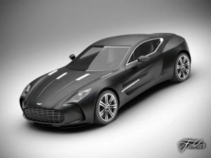 aston martin one77 3D Model