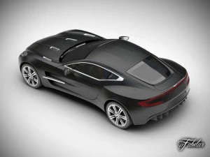 aston martin one77 3D Model