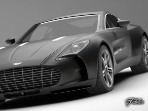 aston martin one77 3D Model