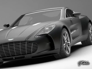 aston martin one77 3D Model