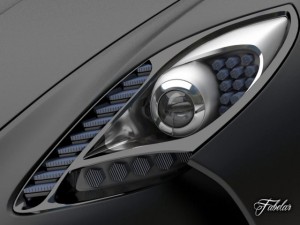 aston martin one77 3D Model