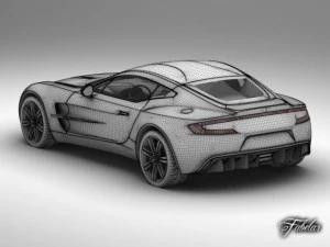 aston martin one77 3D Model