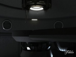 futuristic garage 3D Model