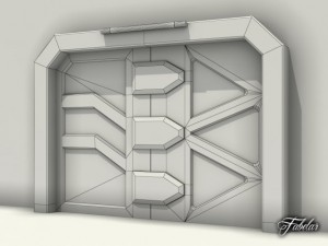 airlock door Model 3D
