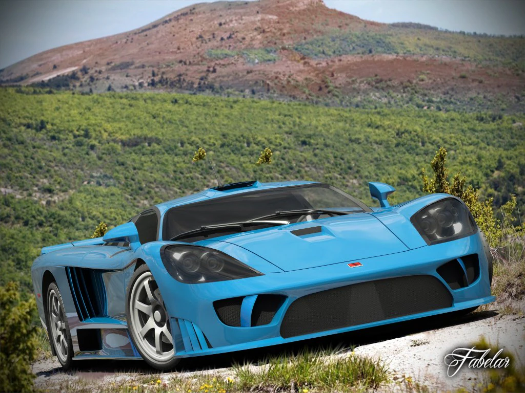 saleen s7 std mat 3D Model .c4d .max .obj .3ds .fbx .stl .blend 