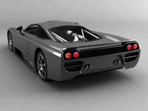 saleen s7 std mat 3D Model