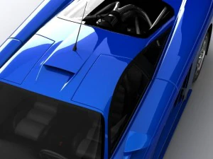 saleen s7 std mat 3D Model