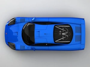 saleen s7 std mat 3D Model