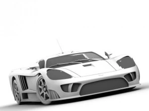 saleen s7 std mat 3D Model
