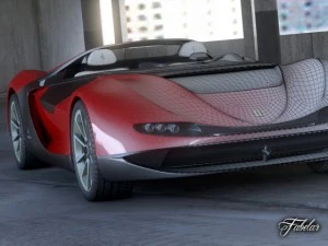 ferrari sergio concept 3D Model