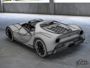 ferrari sergio concept 3D Model