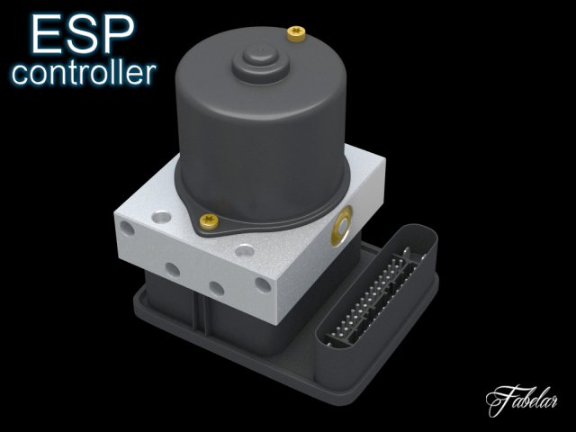 esp controller Modèle 3D .c4d .max .obj .3ds .fbx .stl .blend 