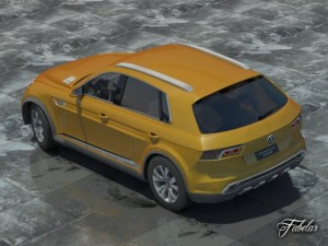 volkswagen crossblue coup 3D Model