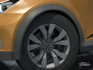 volkswagen crossblue coup 3D Model