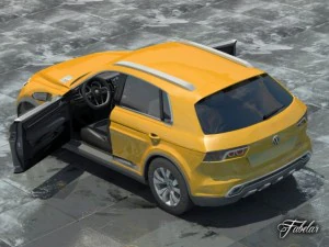 volkswagen crossblue coup 3D Model