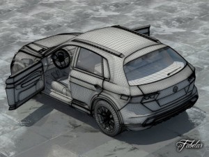 volkswagen crossblue coup 3D Model