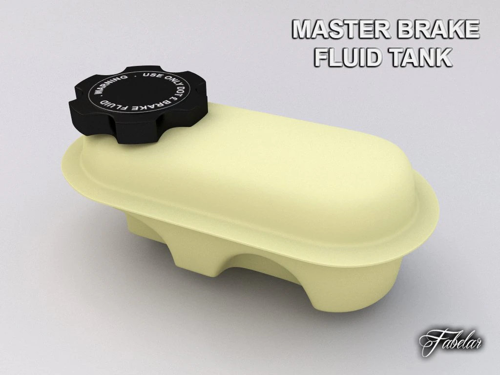 master brake fluid tank 3D Model .c4d .max .obj .3ds .fbx .stl .blend 