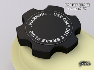 master brake fluid tank 3D Модель