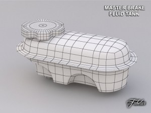 master brake fluid tank 3D Модель