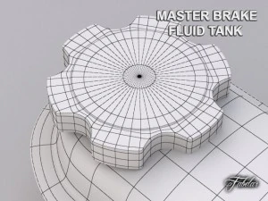 master brake fluid tank 3D Model