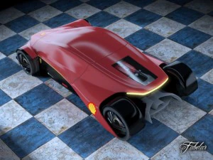 ferrari ineo concept 3D Model