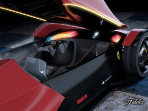 ferrari ineo concept 3D Model