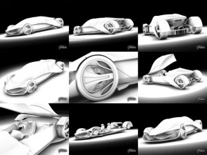 ferrari ineo concept 3D Model