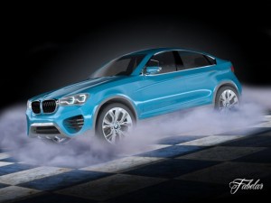 bmw x4 concept 3D Model