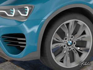 bmw x4 concept 3D Model
