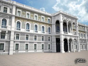 Palazzo del governo 3D Model
