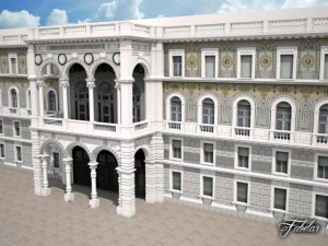 Palazzo del governo 3D Model