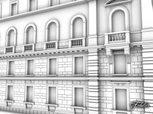 Palazzo del governo 3D Model