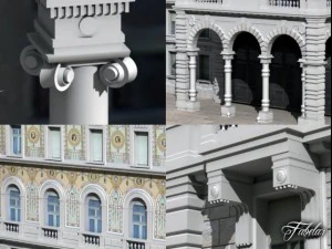 Palazzo del governo 3D Model