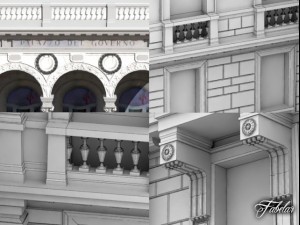 Palazzo del governo 3D 模型