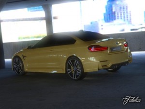 bmw m4 coup concept Model 3D