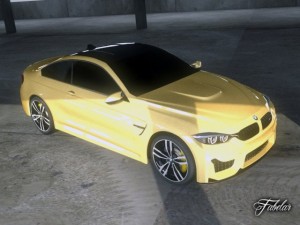 bmw m4 coup concept Model 3D