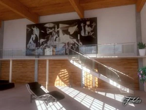garagem de luxo Modelo 3D
