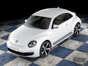 volkswagen maggiolino 2013 3D Model