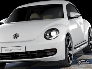 volkswagen maggiolino 2013 3D Model