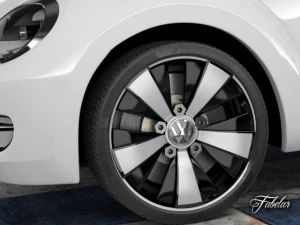 volkswagen maggiolino 2013 3D Model