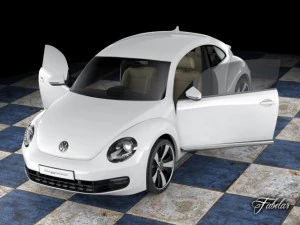 volkswagen maggiolino 2013 3D Model