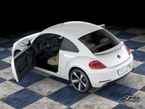 volkswagen maggiolino 2013 3D Model