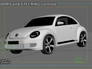 volkswagen maggiolino 2013 3D 모델