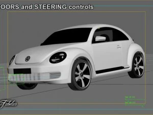 volkswagen maggiolino 2013 3D Model