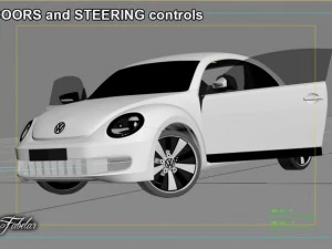 volkswagen maggiolino 2013 3D Model