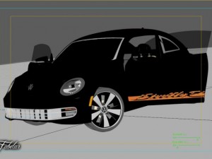 volkswagen maggiolino rs Modello 3D