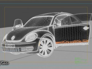 volkswagen maggiolino rs Modello 3D